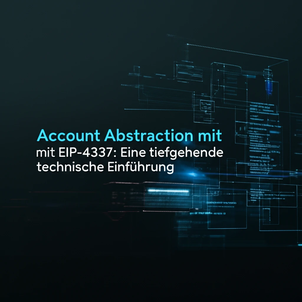 Account Abstraction mit EIP-4337: Eine tiefgehende technische Einführung