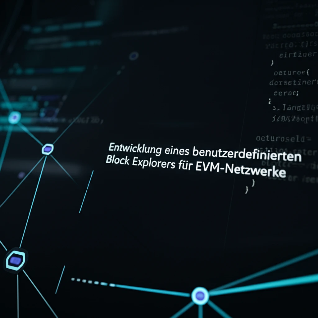 Entwicklung eines benutzerdefinierten Block Explorers für EVM-Netzwerke