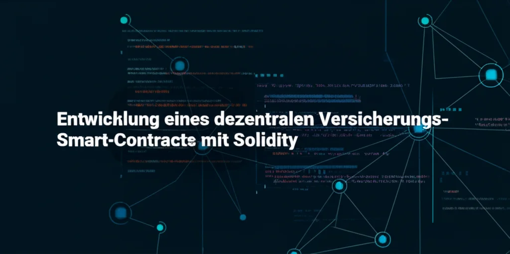 Entwicklung eines dezentralen Versicherungs-Smart-Contracts mit Solidity